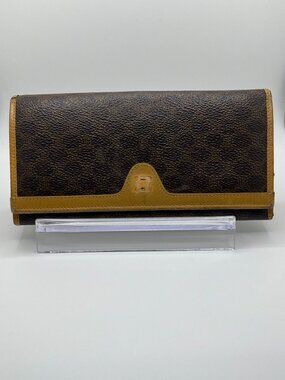 PROJECT Celine Brown Macadam Long Wallet